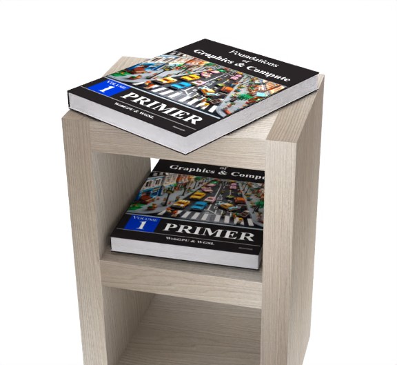 Graphics and Compute: Primer Volume 1  (Hardback) on a shelf